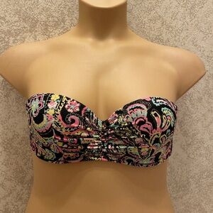Victoria's Secret Multicolor Paisley Bikini Top